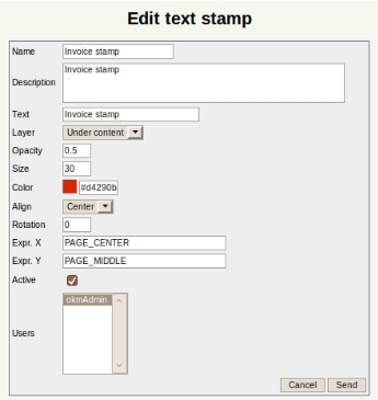 Ajouter de nouveaux timbres ou modifier