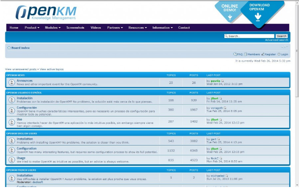 Forum OpenKM