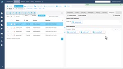Relaciones entre documentos: funcionalidad que permite la relación entre objetos, documentos, carpetas.