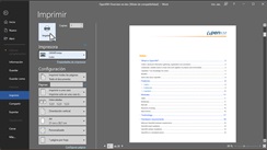 Impresora virtual. Permite subir cualquier documento con tan solo enviarlo a la impresora.