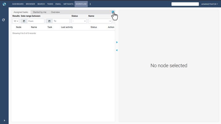 Navigate documents from the preview view in OpenKM